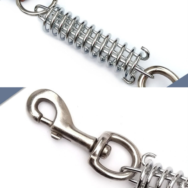 Leather Dog Leash Pet Tow Rope Chain