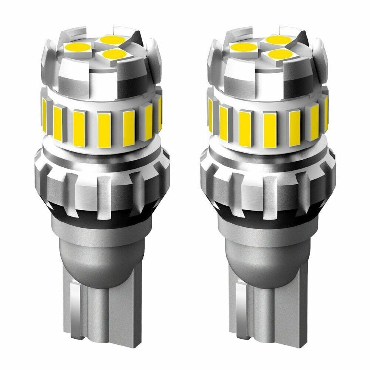 2pcs T10 3030+4014 18LED Constant Current Decoder Indicator Light Reversing Light