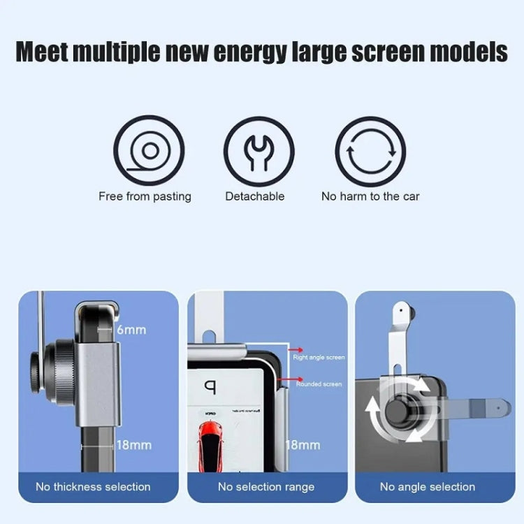 Car Screen Phone Holder Base For Tesla Model 3 And Other Models