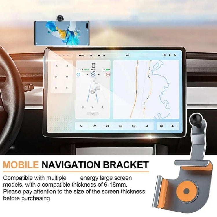 Car Screen Phone Holder Base For Tesla Model 3 And Other Models