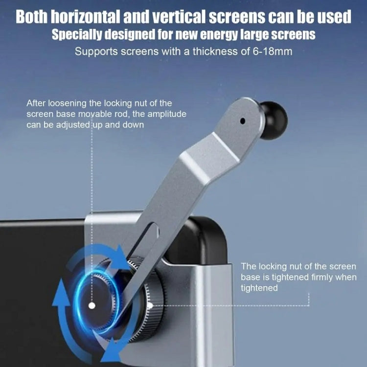 Car Screen Phone Holder Base For Tesla Model 3 And Other Models