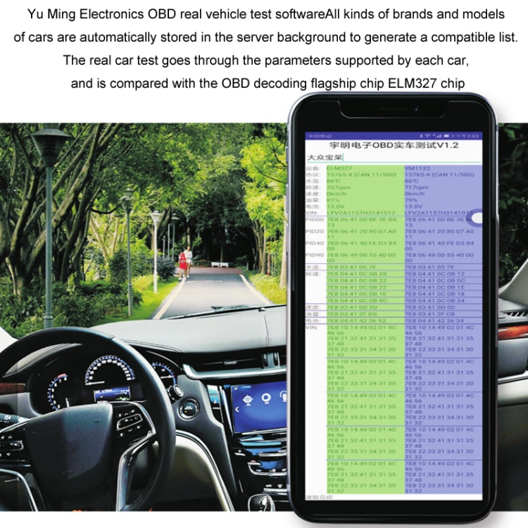 WIFI Car Diagnostic Tool Supports IOS And Android Systems TCS CDP Setector