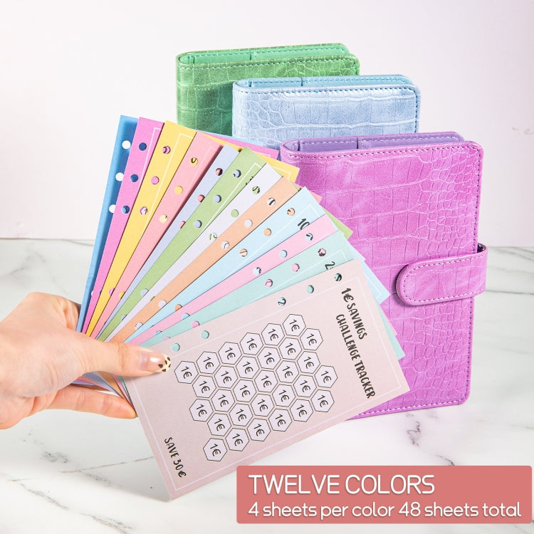 Savings Challenge Trackers A6 Money Saving Budget Planner Cards