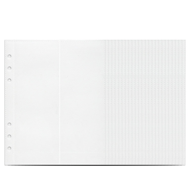 25sheets /Set A5 6 Holes Save Money Challenge Envelopes Replacement Inner Page