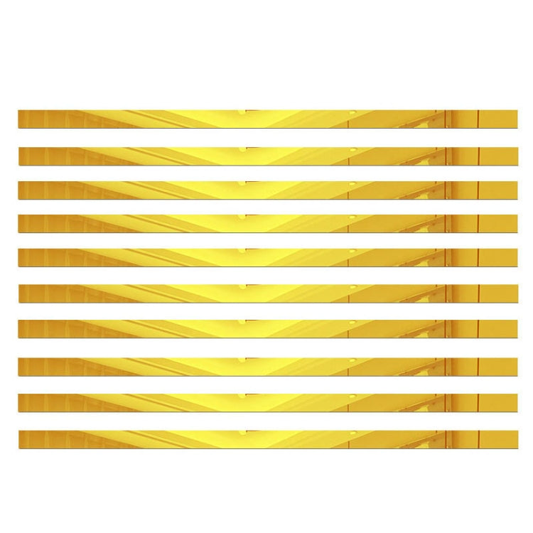 3D Mirror Wall Stickers Beautiful Edge Decorative Strip Living Room TV Background Decorative Self-adhesive Beltline Sewing