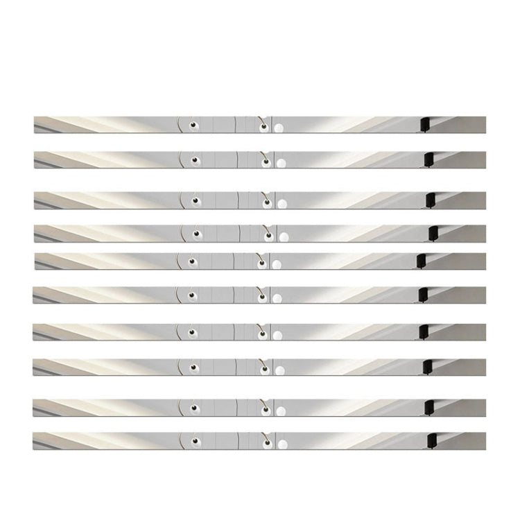 3D Mirror Wall Stickers Beautiful Edge Decorative Strip Living Room TV Background Decorative Self-adhesive Beltline Sewing