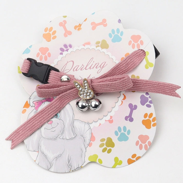 Pet Collar Jewelry Adjustable Cats Bell Necklace