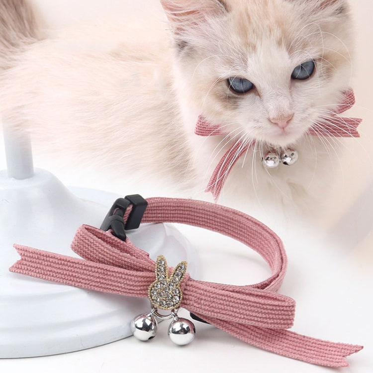 Pet Collar Jewelry Adjustable Cats Bell Necklace
