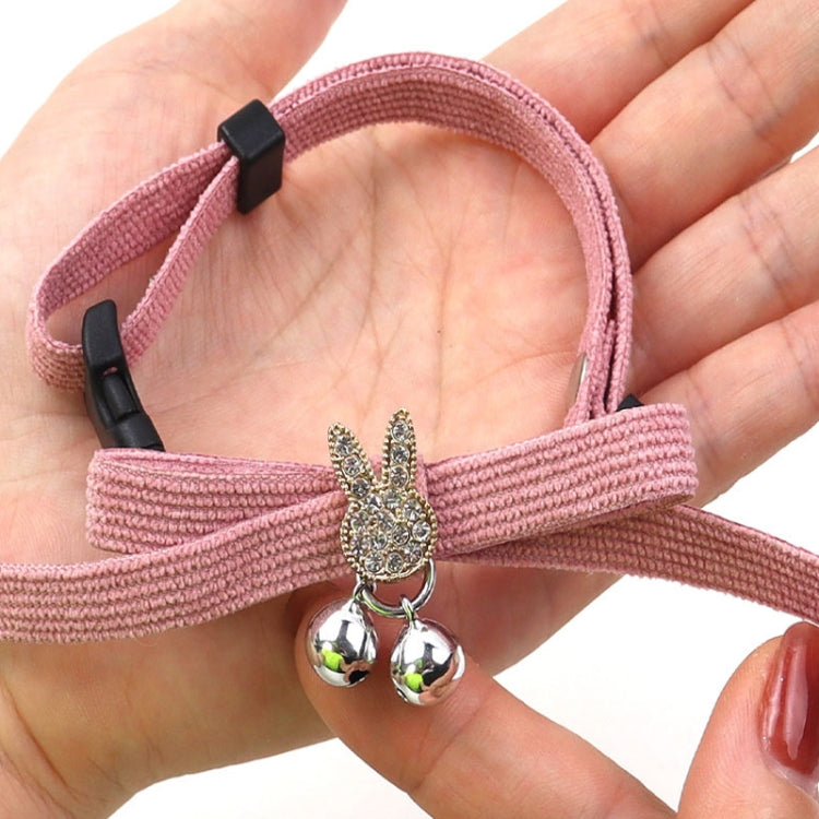 Pet Collar Jewelry Adjustable Cats Bell Necklace