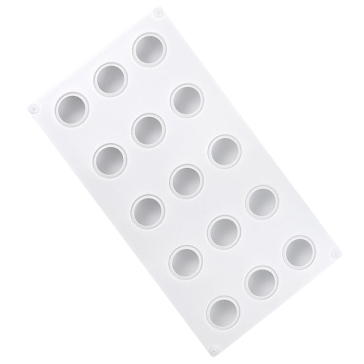15 Grids Stereo Ball Silicone Moulds Ball Shape Ice Cream Mould