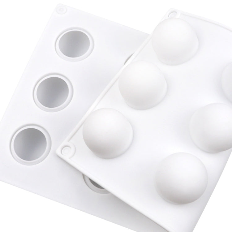 15 Grids Stereo Ball Silicone Moulds Ball Shape Ice Cream Mould