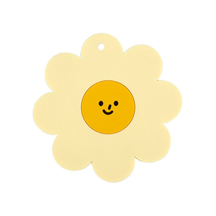 Sunflower Cute PVC Heat Insulation Mat Household High Temperature Resistant Table Pad