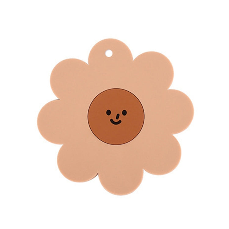 Sunflower Cute PVC Heat Insulation Mat Household High Temperature Resistant Table Pad