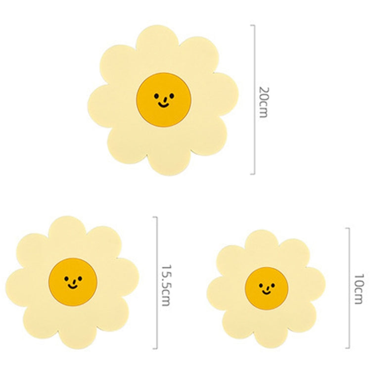 Sunflower Cute PVC Heat Insulation Mat Household High Temperature Resistant Table Pad