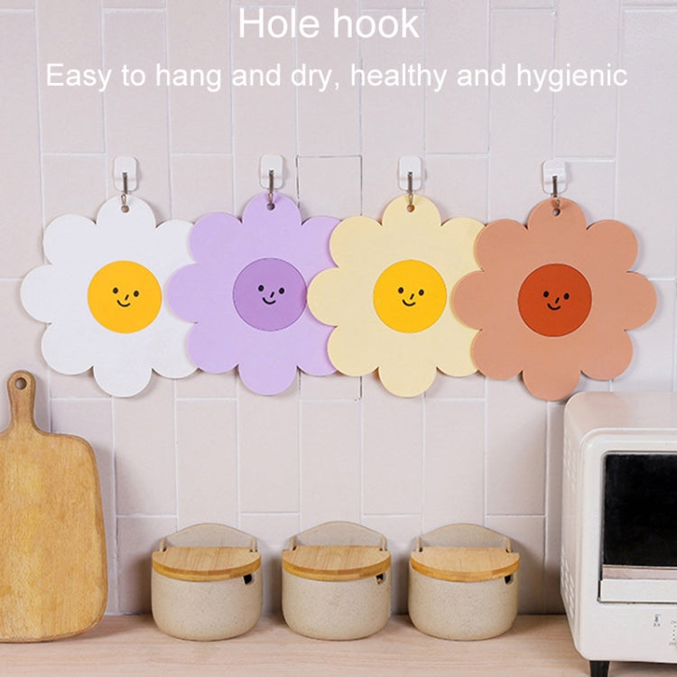 Sunflower Cute PVC Heat Insulation Mat Household High Temperature Resistant Table Pad