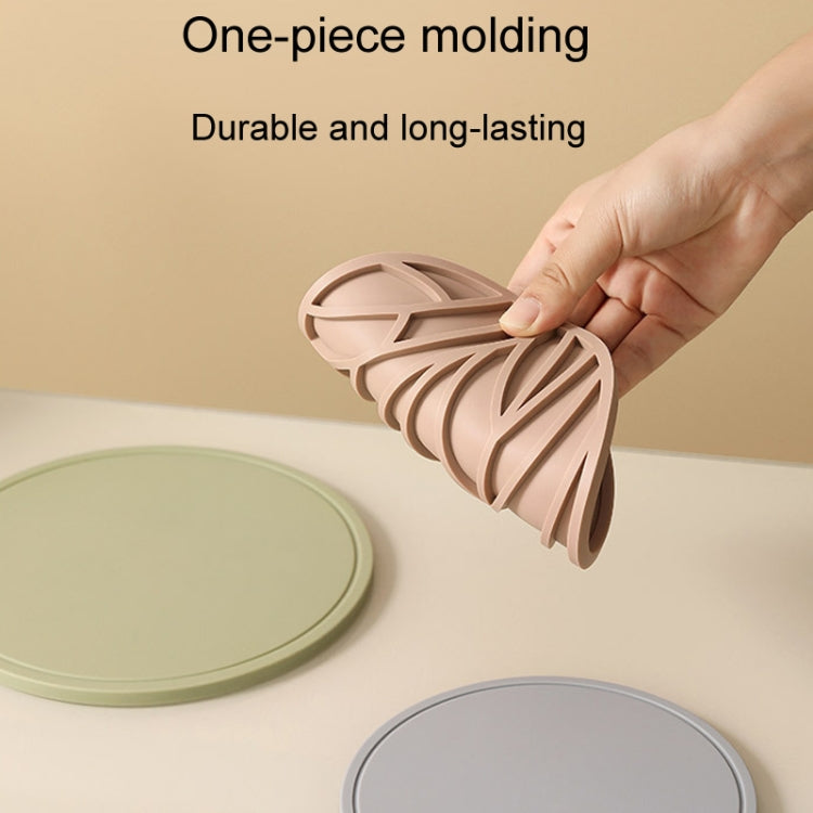Household Round Heat Insulating Mats Kitchen High Temperature Resistant Silicone Pad