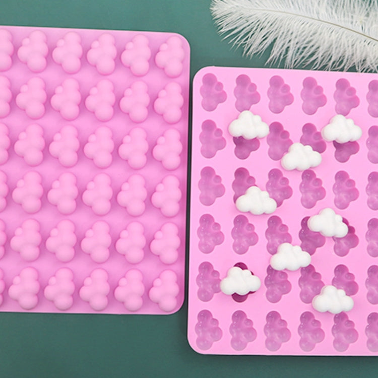 36 Grids Cloud Silicon Chocolate Model Cake Decoration Mold