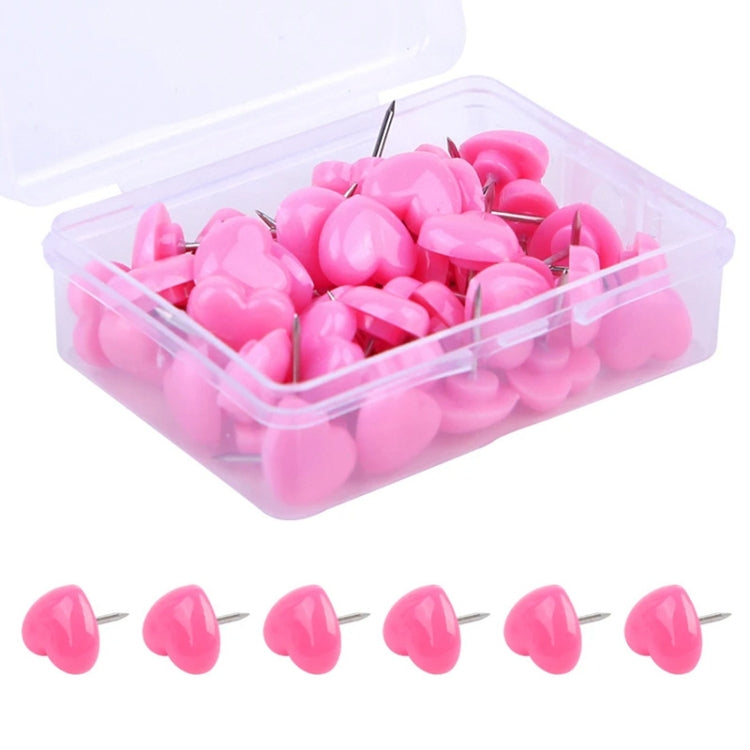 Love Plastic Studs DIY Office School Colorful Pins