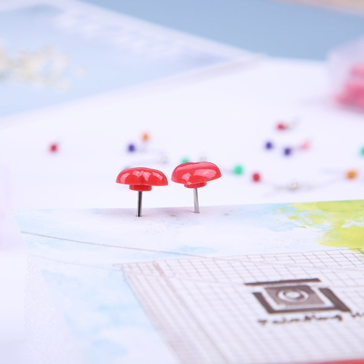 Love Plastic Studs DIY Office School Colorful Pins