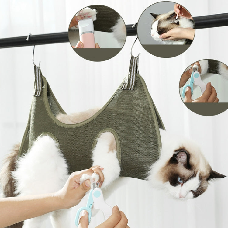 Multifunctional Anti-scratch Pet Grooming Fixed Bag Cat Bathing Tools