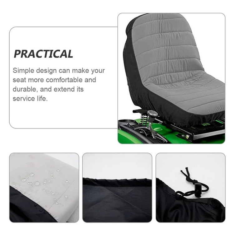 15 Inch Heavy-Duty Agricultural Vehicle Lawn Mower Seat Dust Cover