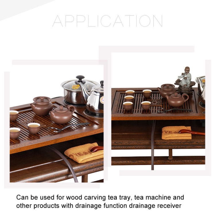 KAMJOVE 83cm Tea Tray Drain Hose Tea Table Water Outlet Tube