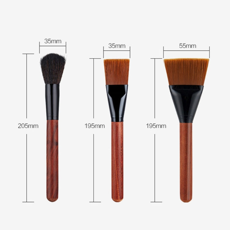 KAMJOVE Tea Tray Cleaning Brush Solid Wooden Tea Tools Brush