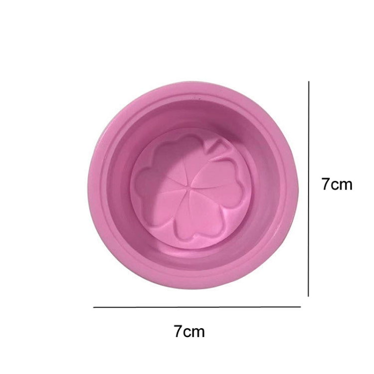 Single Hole Cupcake DIY Baking Molds Clover Handmade Soap Mould