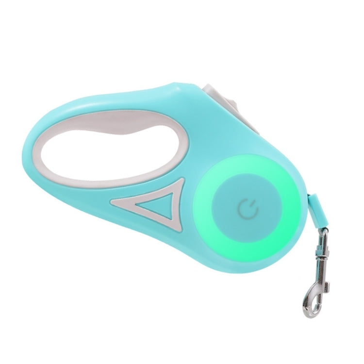 LED Light Luminous Pet Dog Leash Automatic Retractable Dog Walking Leash