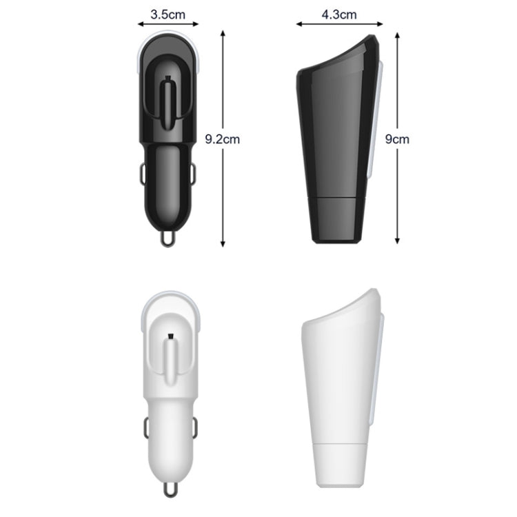 Car-mounted Portable Mini Negative Ion Filter Air Purifier