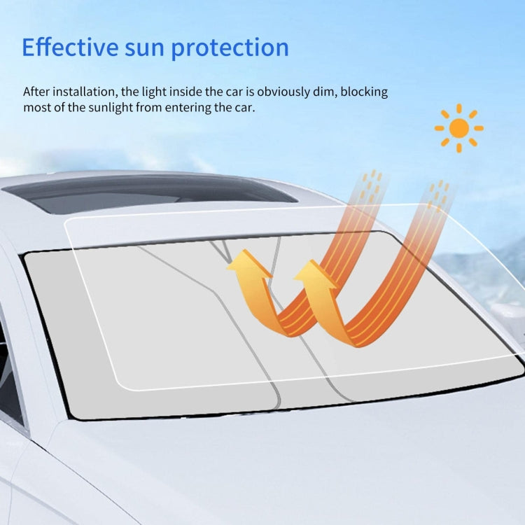 Car Windshield Sun Protection Heat Insulation Special-shaped Sunshade