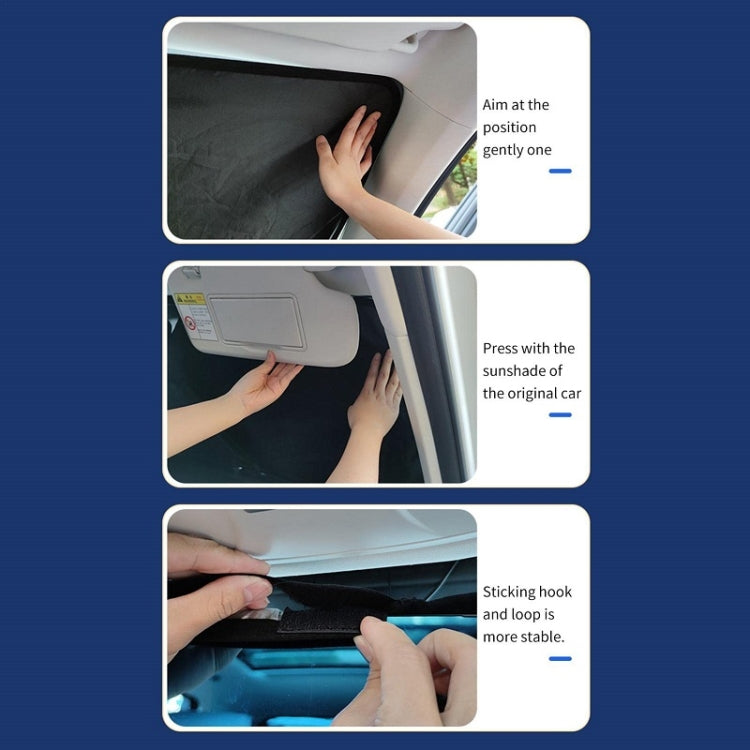 Car Windshield Sun Protection Heat Insulation Special-shaped Sunshade