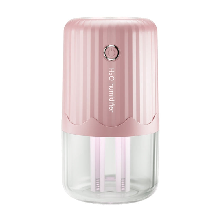T06 Large-Capacity Atmosphere Night Light Household Dual Spray Air Humidifier