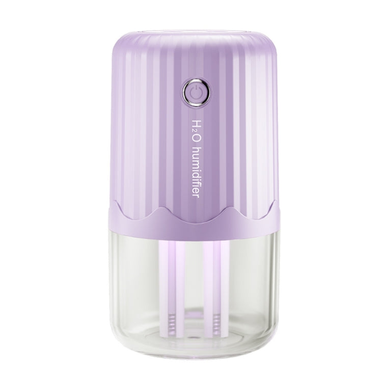 T06 Large-Capacity Atmosphere Night Light Household Dual Spray Air Humidifier