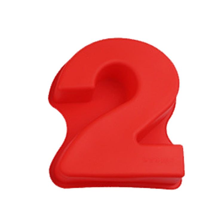 Digital Silicone Cake Baking Mold DIY Making Cookie Mould