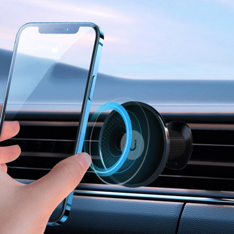 Car Universal Rotating Magnetic Cell Phone Holder With Hook Air Vent Car Navigation Bracket