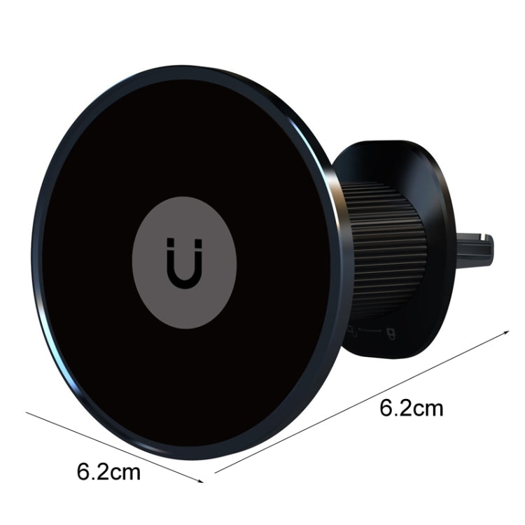 Car Universal Rotating Magnetic Cell Phone Holder With Hook Air Vent Car Navigation Bracket