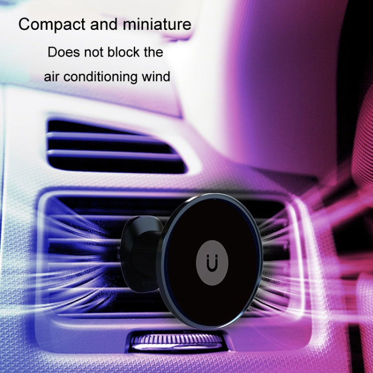 Car Universal Rotating Magnetic Cell Phone Holder With Hook Air Vent Car Navigation Bracket