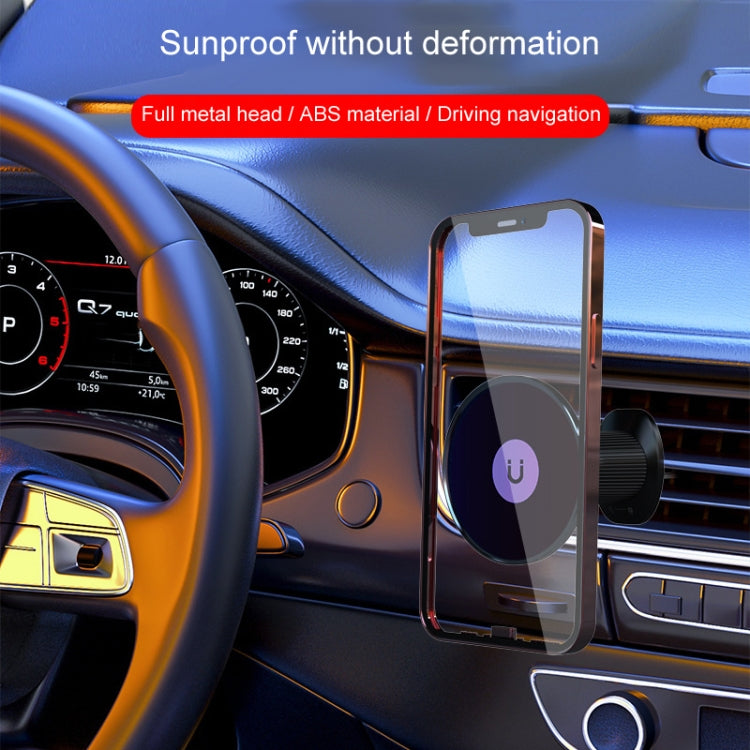 Car Universal Rotating Magnetic Cell Phone Holder With Hook Air Vent Car Navigation Bracket