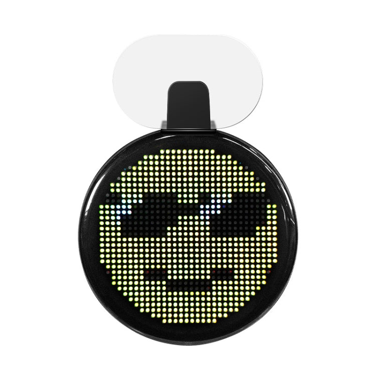 HI.GROOM Car LED Customized Pixel Emoji Lights Bluetooth Remote Control Interactive AI Screen
