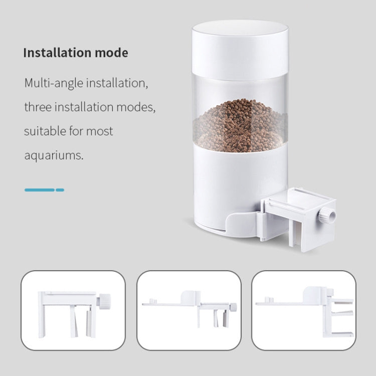 USB Direct Plug / Battery Dual-Use Automatic Fish Feeder Timing Dosing Feeder