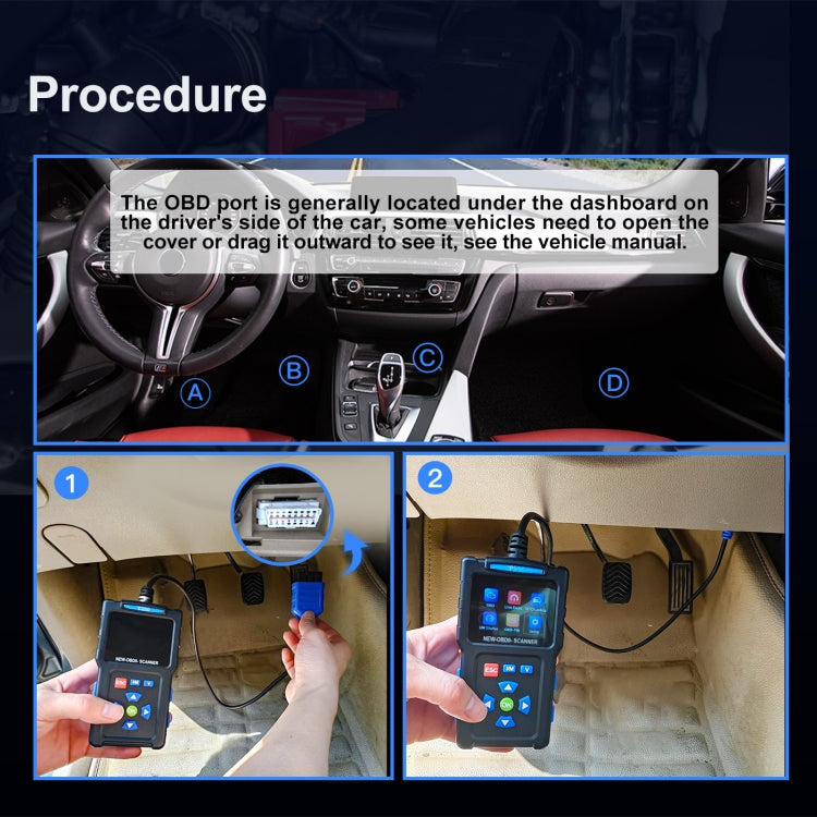 Automobile Fault Diagnostic Instrument OBD2 Engine Tester ELM327
