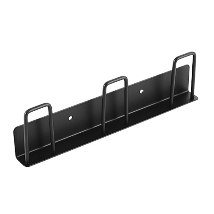 Household Glass Cup Holder Inverted Cup Hanger Bar Free Hole Wall Mounted Drainage Mug Shelf