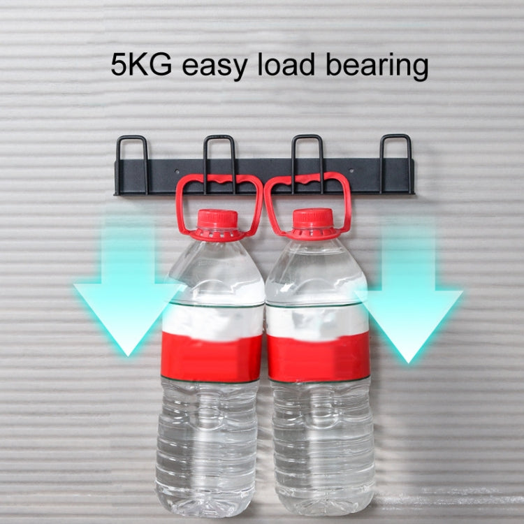 Household Glass Cup Holder Inverted Cup Hanger Bar Free Hole Wall Mounted Drainage Mug Shelf