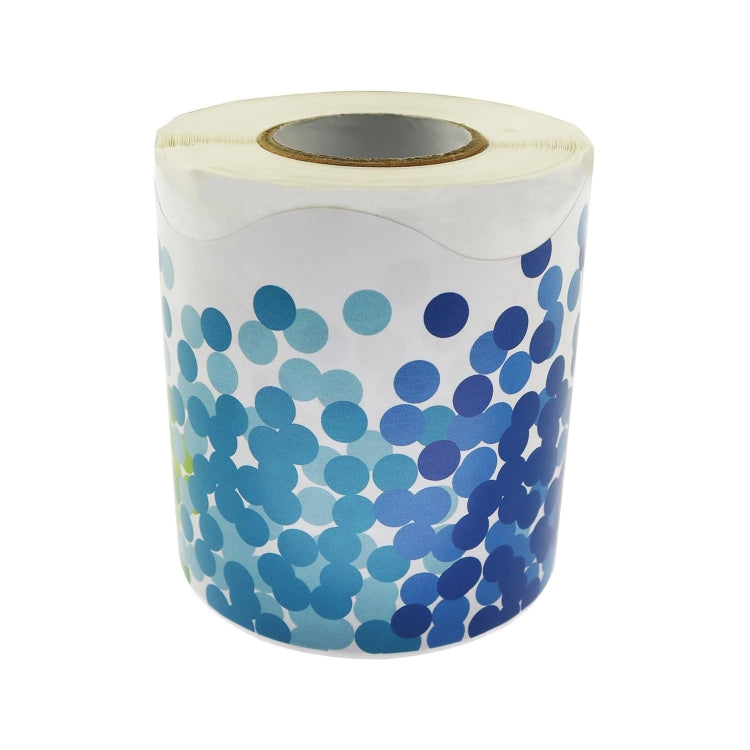 Colorful Polka Dot Border Stickers Bulletin Board Borders