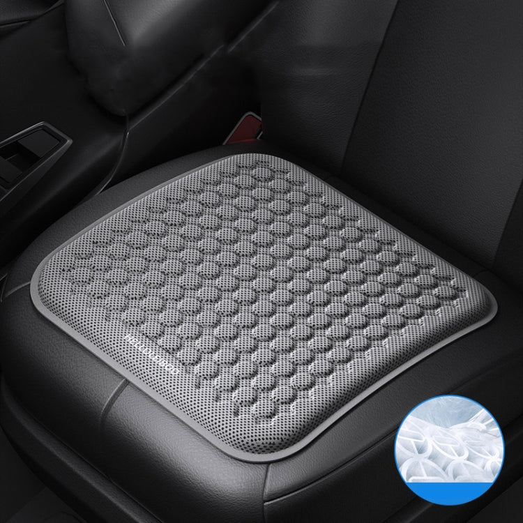 HELLOLEIBOO Car Gel Ice Cushion Four Seasons Universal Breathable Seat Cushion
