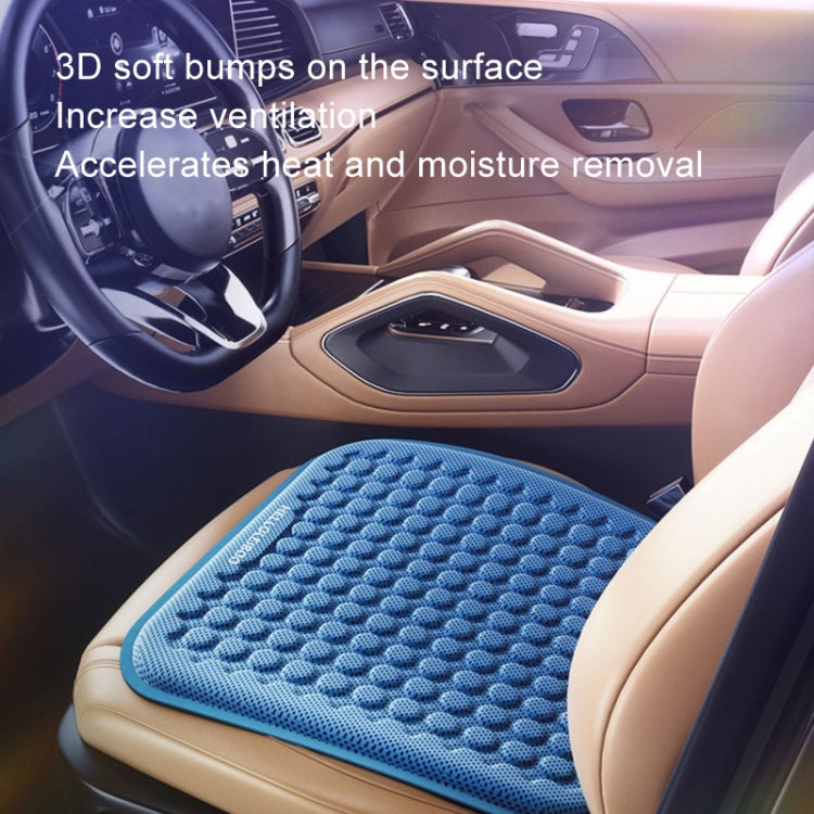 HELLOLEIBOO Car Gel Ice Cushion Four Seasons Universal Breathable Seat Cushion