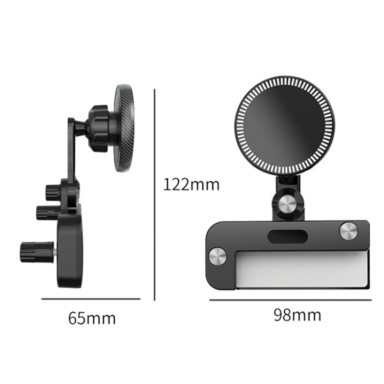 For Tesla Model 3/Y Car Magnetic Phone Holder Rotatable Car Navigation Mount