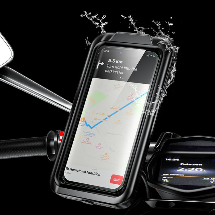 Motorcycle Waterproof Box Outdoor Cycling Mobile Phone Holder