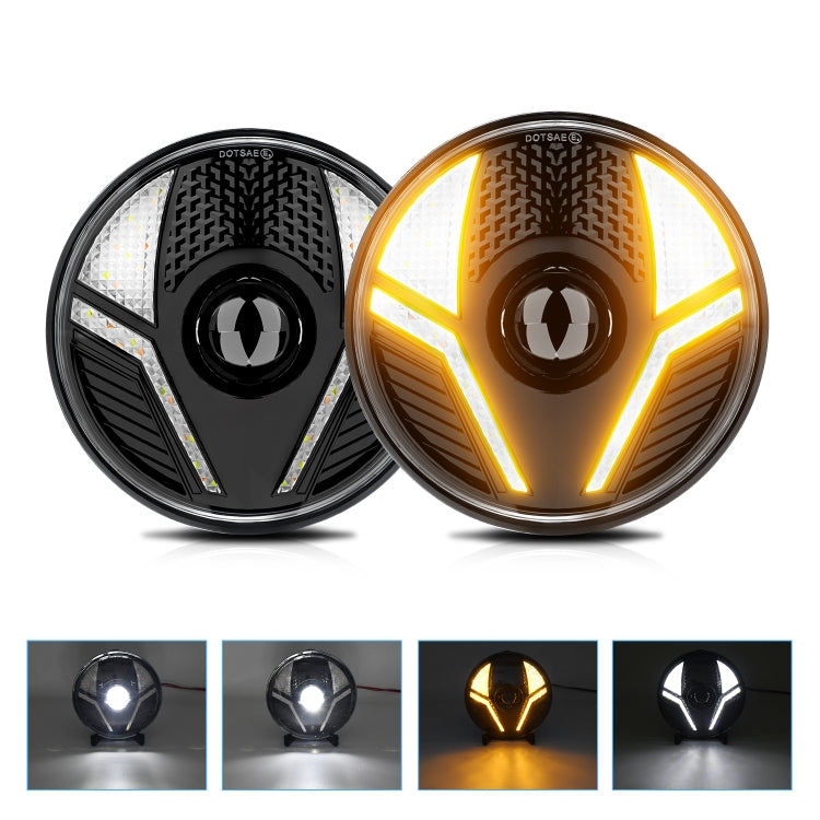 7 inch Beetle Style High-power Car Headlights For Wrangler